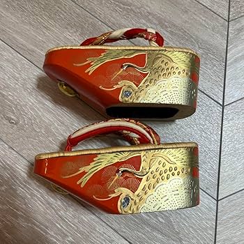 ぽっくり　七五三履き物　七歳　松に鶴亀　本畳表　こっぽり ぽっくり 七五三履き物 七歳 松に鶴亀 本畳表 こっぽり